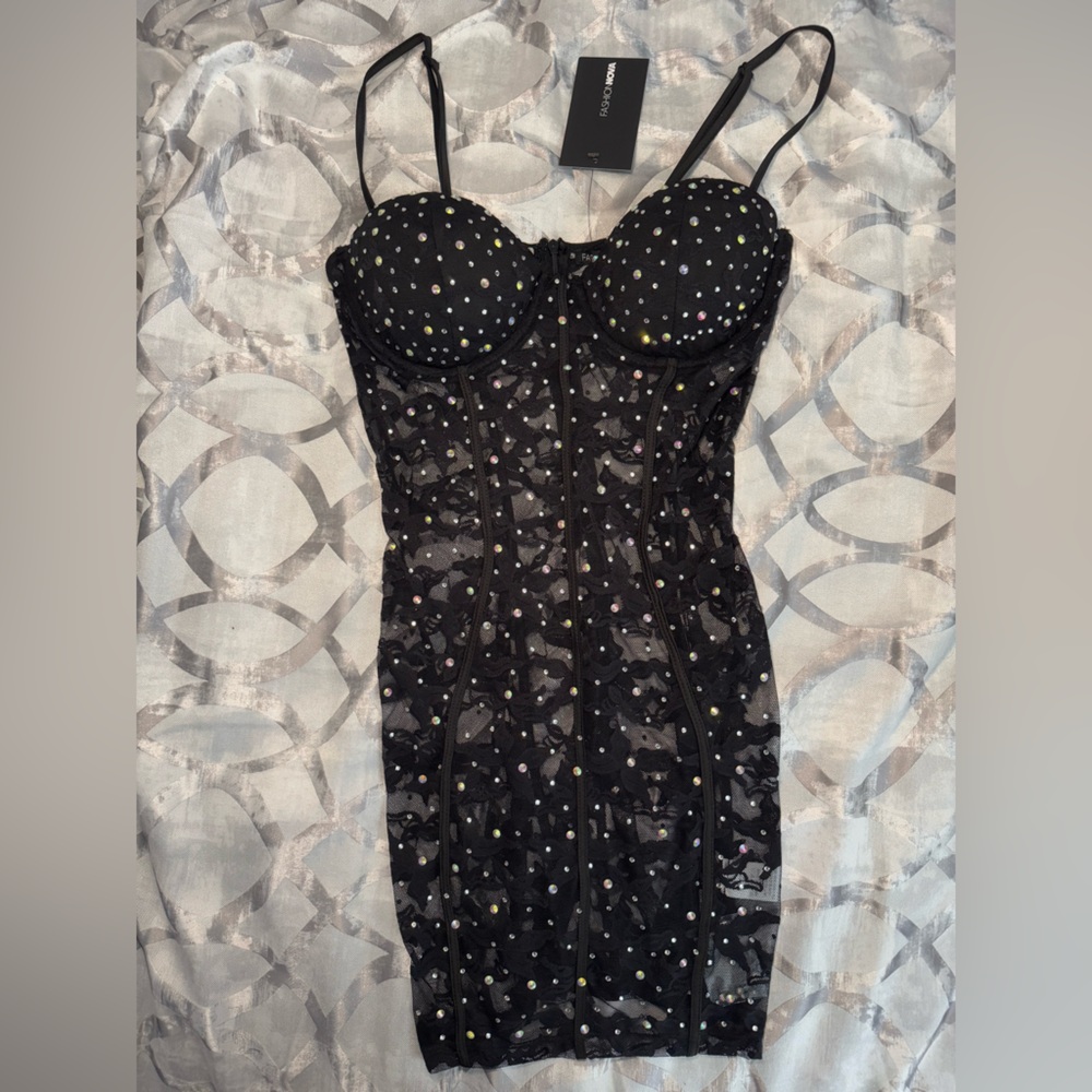 Sequin Mini Dress - Picture 2 of 5